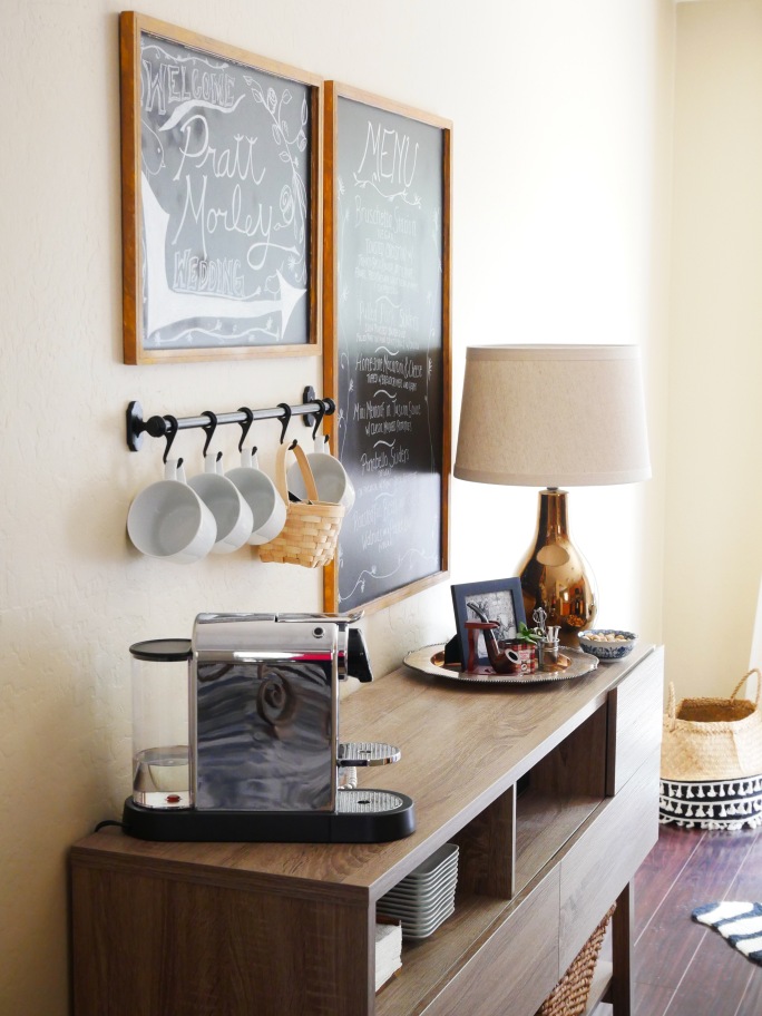 Inexpensive DIY Coffee Station {Details Blog}